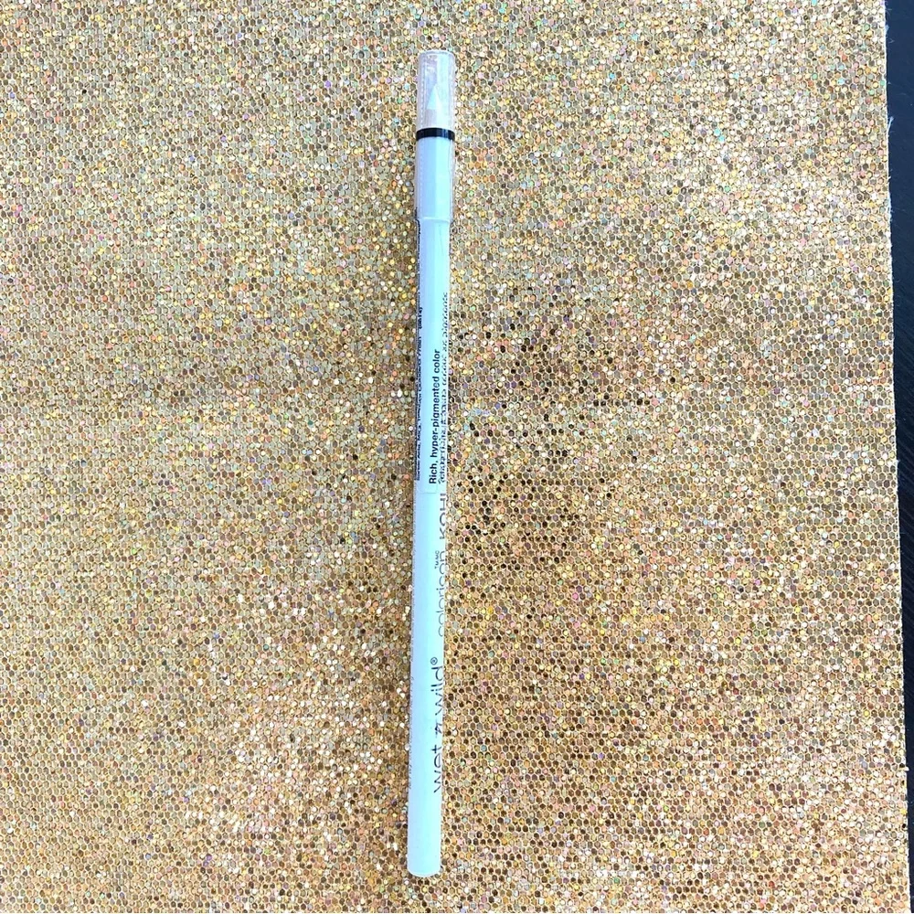🆕 Coloricon Kohl Crayon Eye Liner Pencil, White, 0.04oz